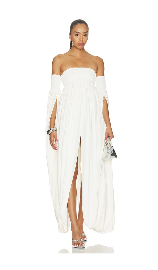 mustard yellow maxi dress ISSA Boho Cotton Summer White Dress, Women Size_15 Color:Black Iris Bust 30 up to