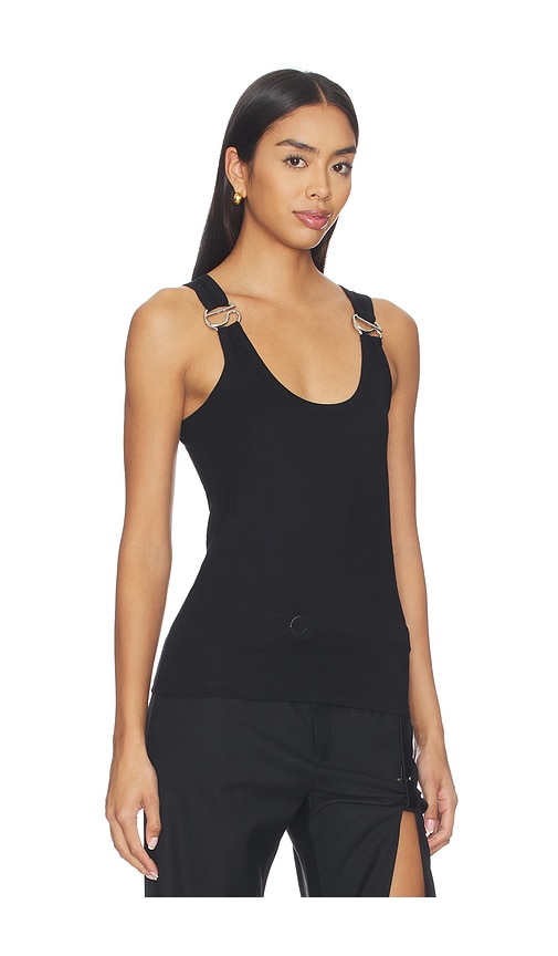  Coperni C Logo Tank Top In Black. Size Xs. Also In S, M, L. 