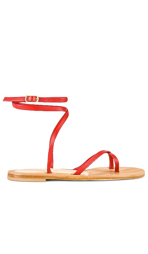CoRNETTI Istana Sandal in Ferrari Red