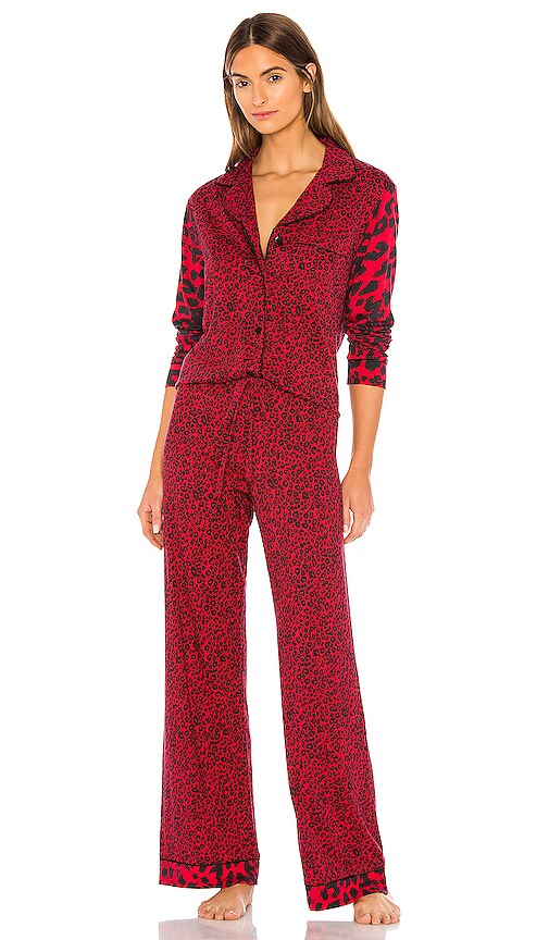 Bella Long Sleeve Top & Pant PJ Set