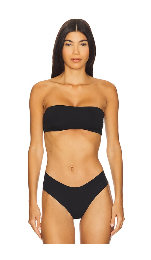 Free Cut Bandeau Bra in Black. - size XS (also in L)