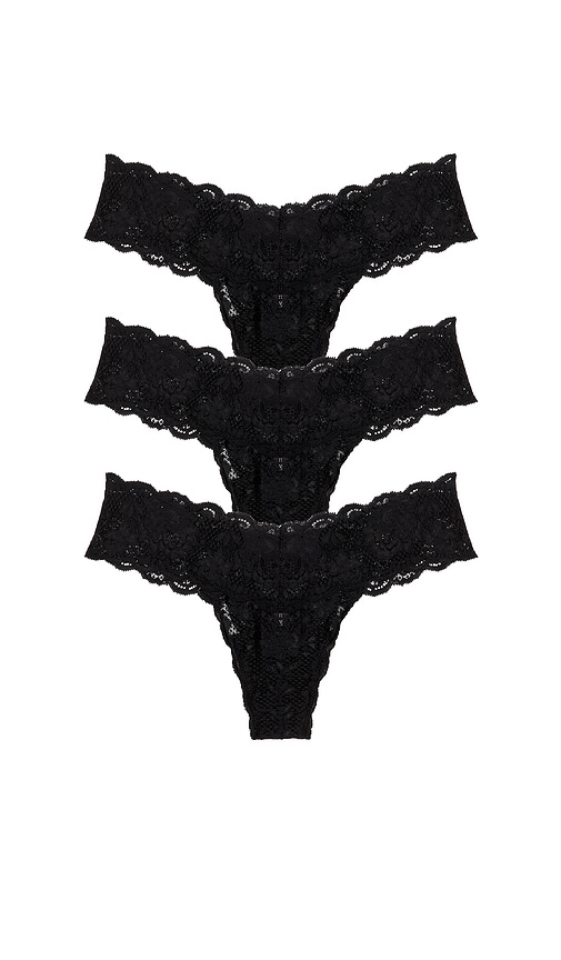 Cosabella Never Say Never Cutie 3 Pack Thong