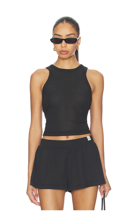 Cosabella Armonia Crop Top in Black. - size L (also in M, S, XS)