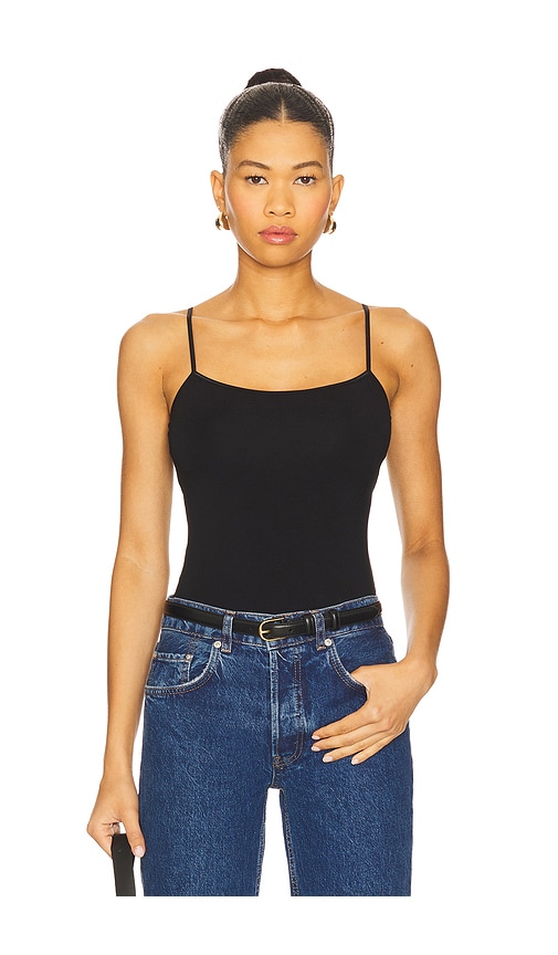 Talco Long Camisole in Black. - size S (also in L, M)