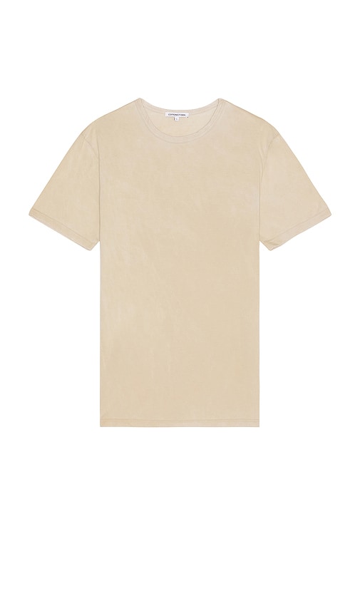 Cotton Citizen Classic Crewneck Tee In Cream