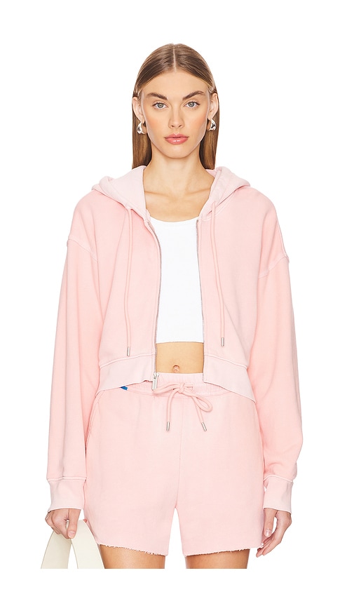 COTTON CITIZEN The Boston Crop Hoodie in Vintage Blush REVOLVE