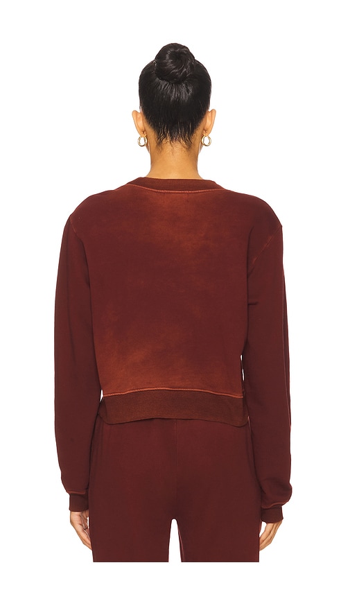  Cotton Citizen Sweatshirt Mit Rundhalsausschnitt Roma In Red. Größe S. Also In Xs, M, L. 