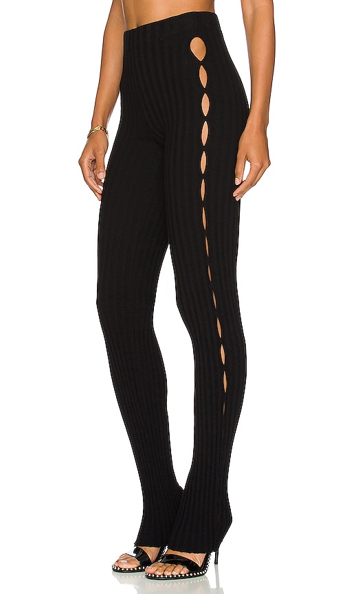 COTTON CITIZEN The Cut Out Pant in Black