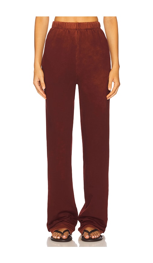 COTTON CITIZEN Roma Sweatpant in Vintage Red Wine