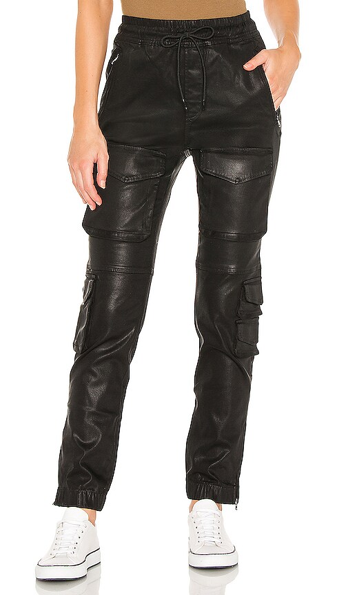 COTTON CITIZEN London Cargo Pant in Black Coated REVOLVE