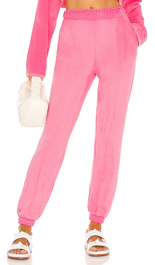 Shop Cotton Citizen The Brooklyn Sweatpant In Hot Pink Mix