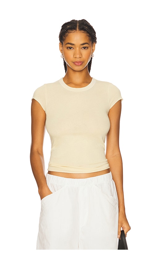 COTTON CITIZEN Marbella Cap Sleeve Tee