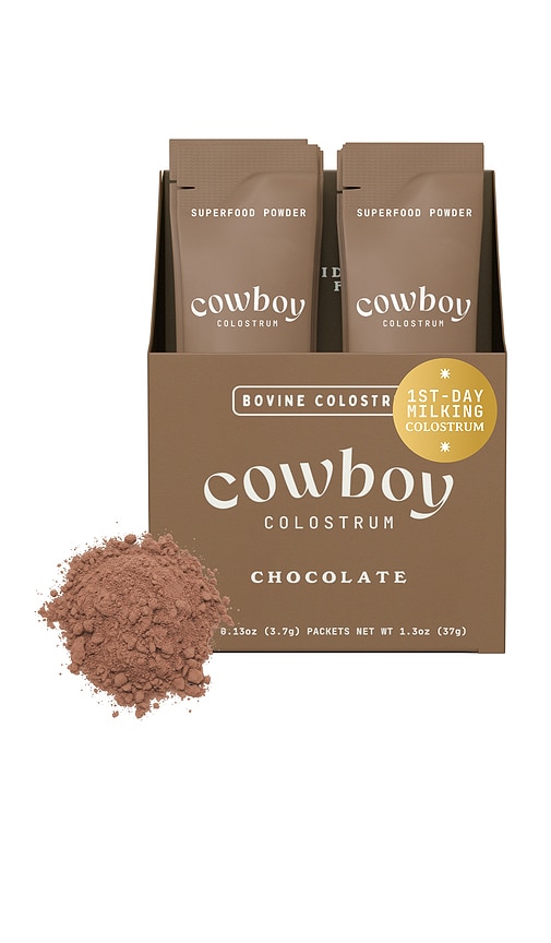 Cowboy Colostrum Chocolate Stick Packs 10ct in Beauty: NA.