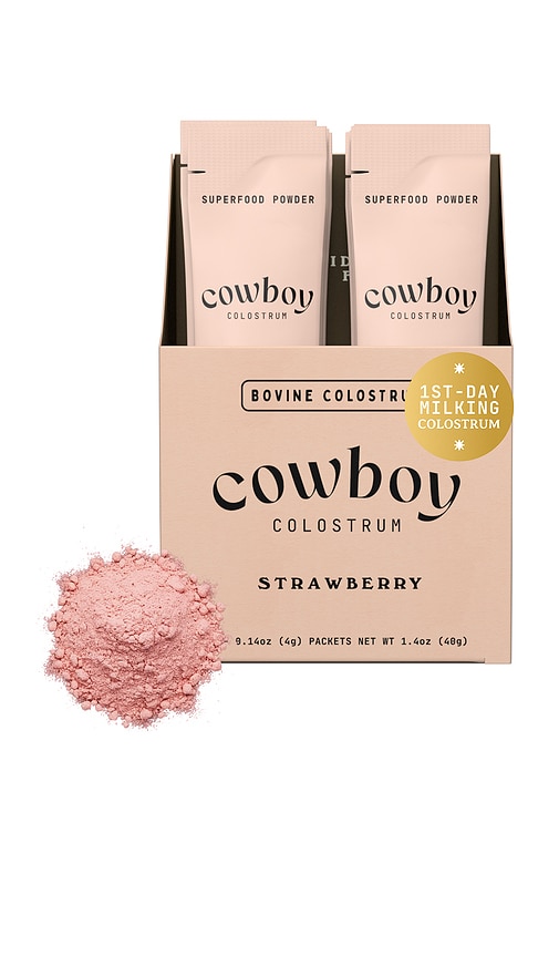 Cowboy Colostrum Strawberry Stick Packs 10ct in Beauty: NA.
