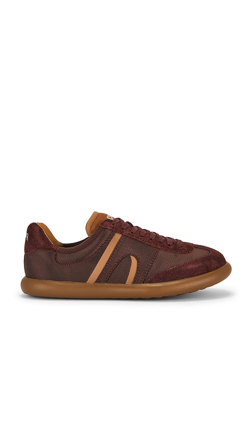 Camper Pelotas Soller Sneaker In Burgundy