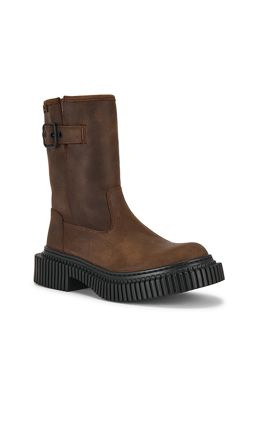 Camper 33mm Pix Berlin Buckle-embellished Boots In Multi