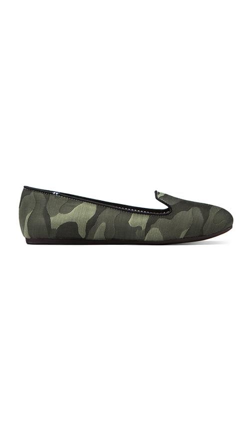 Sheila Silk Camo Flat