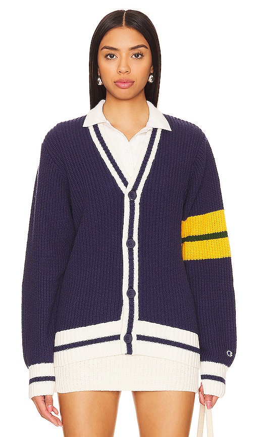 Champion Cardigan In Imperial Blue