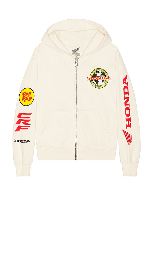 Cptn Apparel Victory Full Zip Hoodie In Neutral
