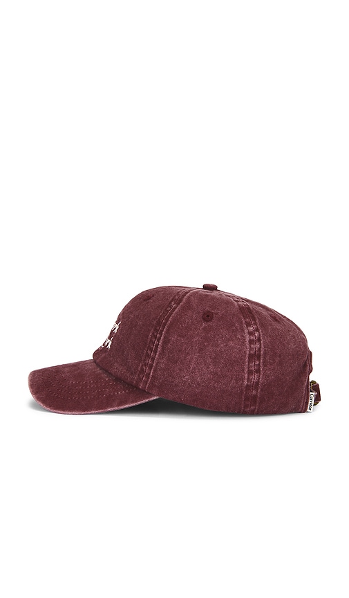  Corridor Script Ny Ny Cap In Burgundy. 