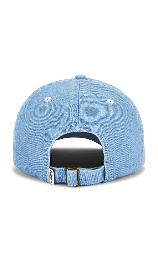 Corridor Ny Ny Embroidered Cotton-twill Baseball Cap In Blue