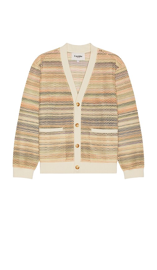 Rainbow Mesh Cardigan