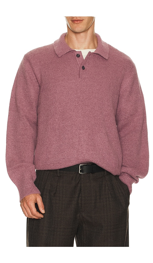 Corridor Brushed Alpaca Polo