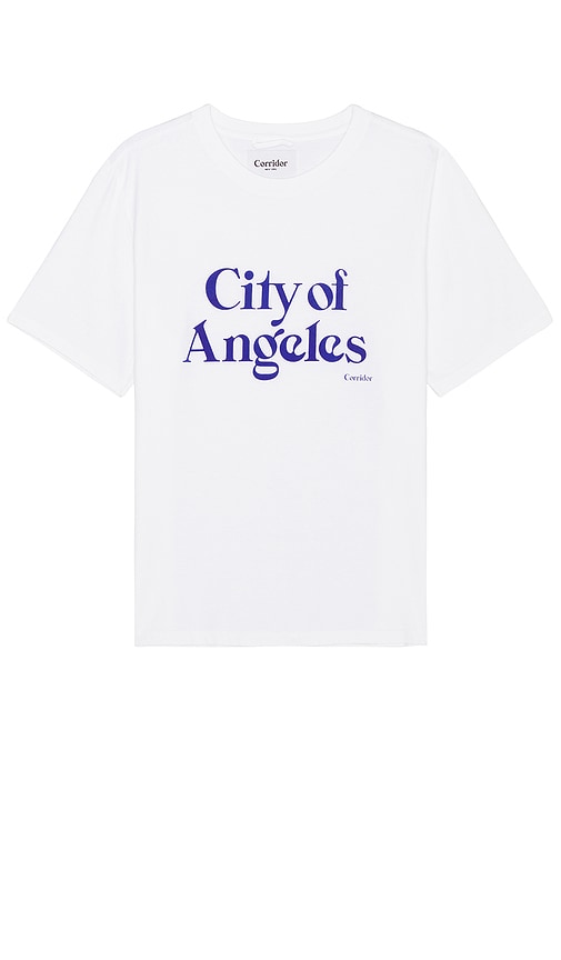 Los Angeles Tee in White - Legerou