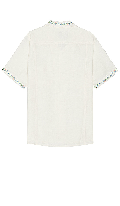 Shop Corridor Spring Bouquet Short Sleeve Camp Shirt In 素色