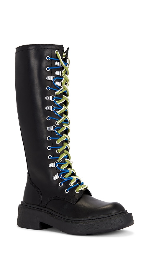 Camperlab Vamonos Knee High Boot In Black
