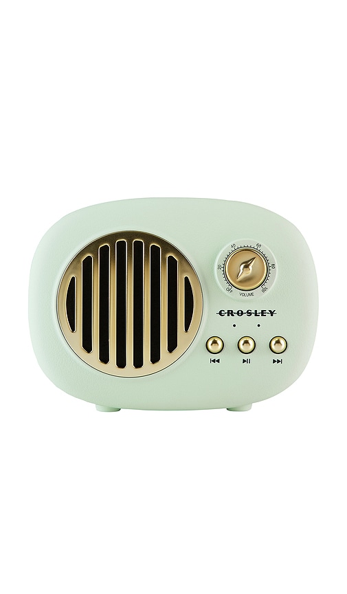 Crosley Radio Piper Portable Bluetooth Speaker in Mint