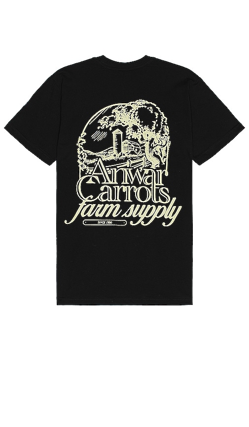Carrots Farm Supply T-shirt In Black