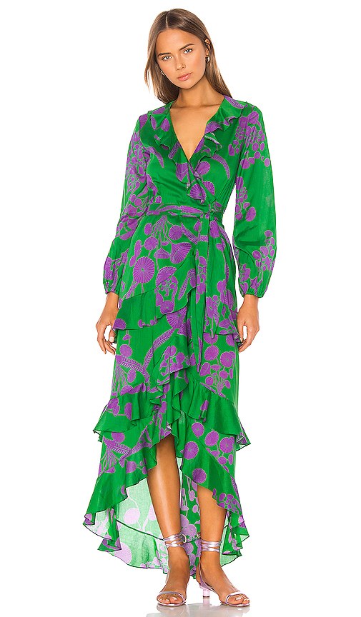 cynthia rowley malibu wrap dress