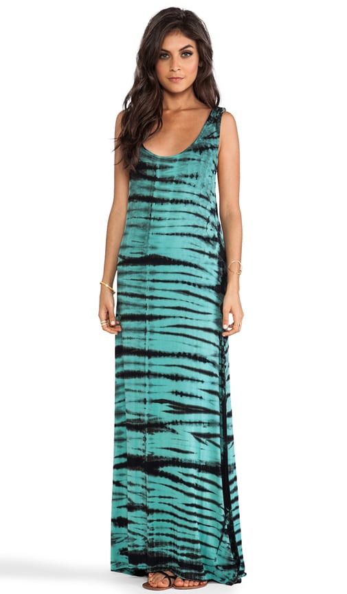 Deep Armhole Maxi Dress