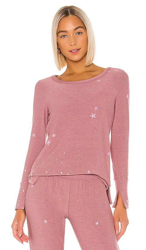 SUDADERA PINKY STARS