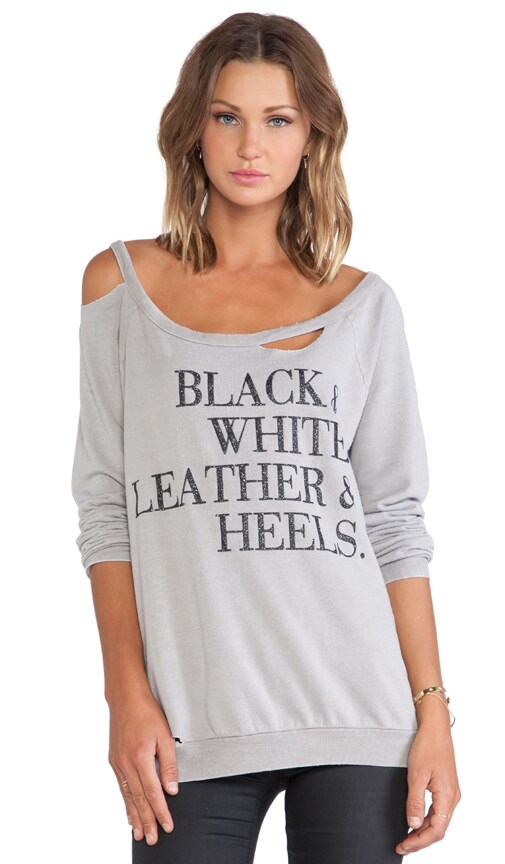 Leather & Heels Sweater