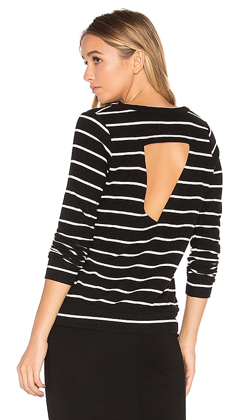 Triangle Open Back Pullover
