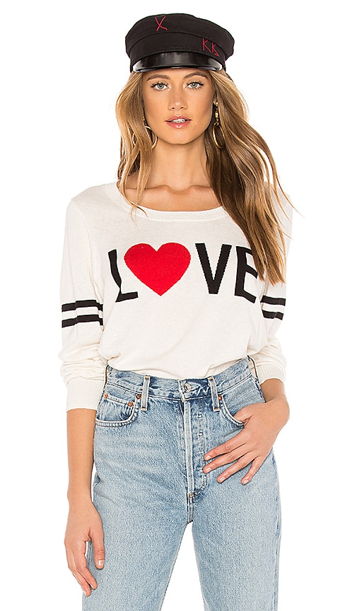 Love Crew Neck Pullover Sweater