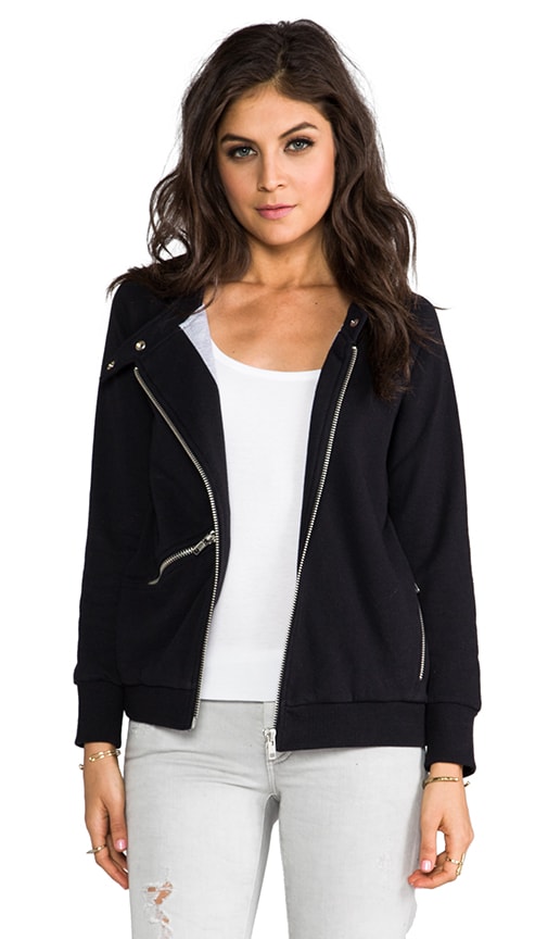 Fleece Moto Jacket