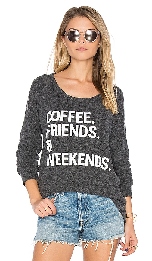 Coffee Friends & Weekends Pullover