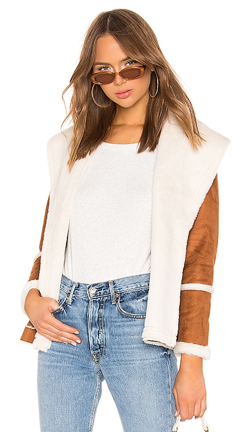 suede jacket with fur