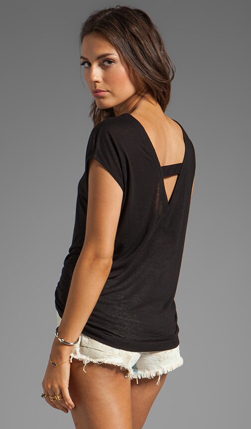Salt Water Jersey V Back Dolman Tee