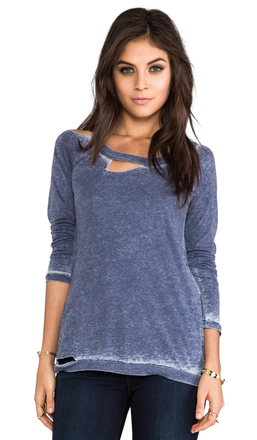 Long Sleeve Deconstructed Tee