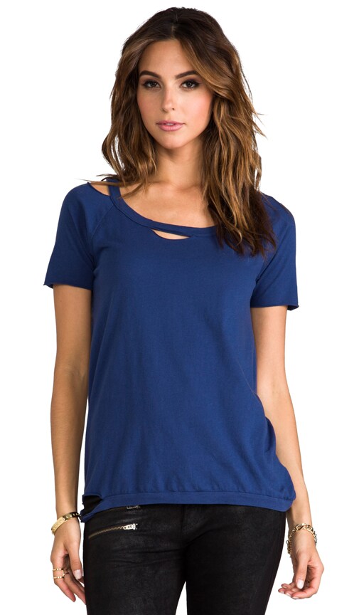 Short Sleeve Deconstructed Tee
