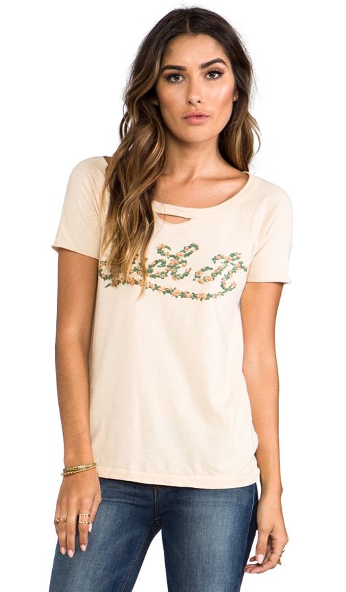Short Sleeve Deconstructed Tee