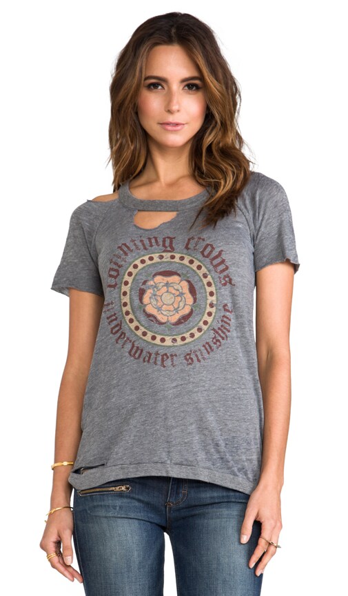 Flower Logo Counting Crows Deconstructed Tee