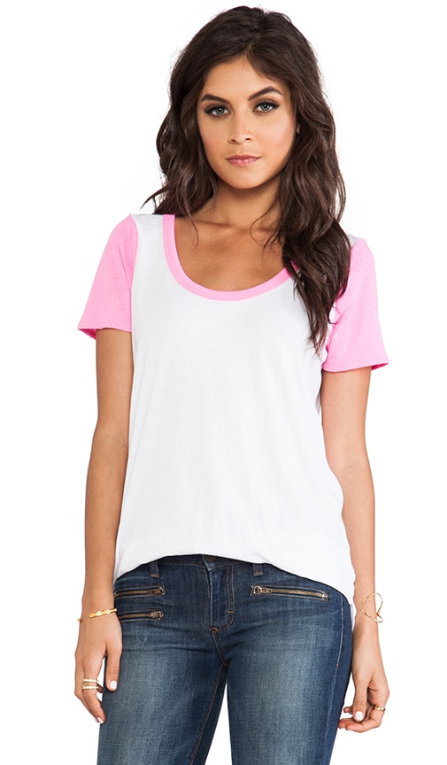 Blocked Short Sleeve Tee