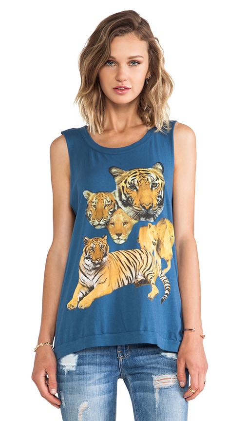 Lions and Tigers Muscle Tank