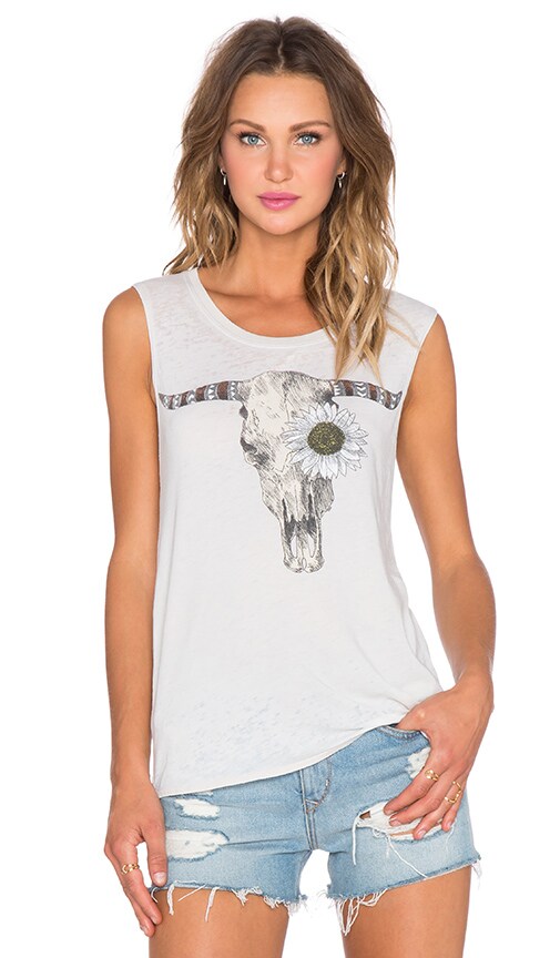 Daisy Skull Tee