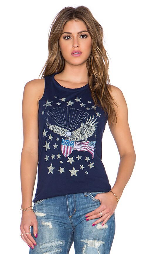 Chaser American Eagle Tank in Snorkel | REVOLVE